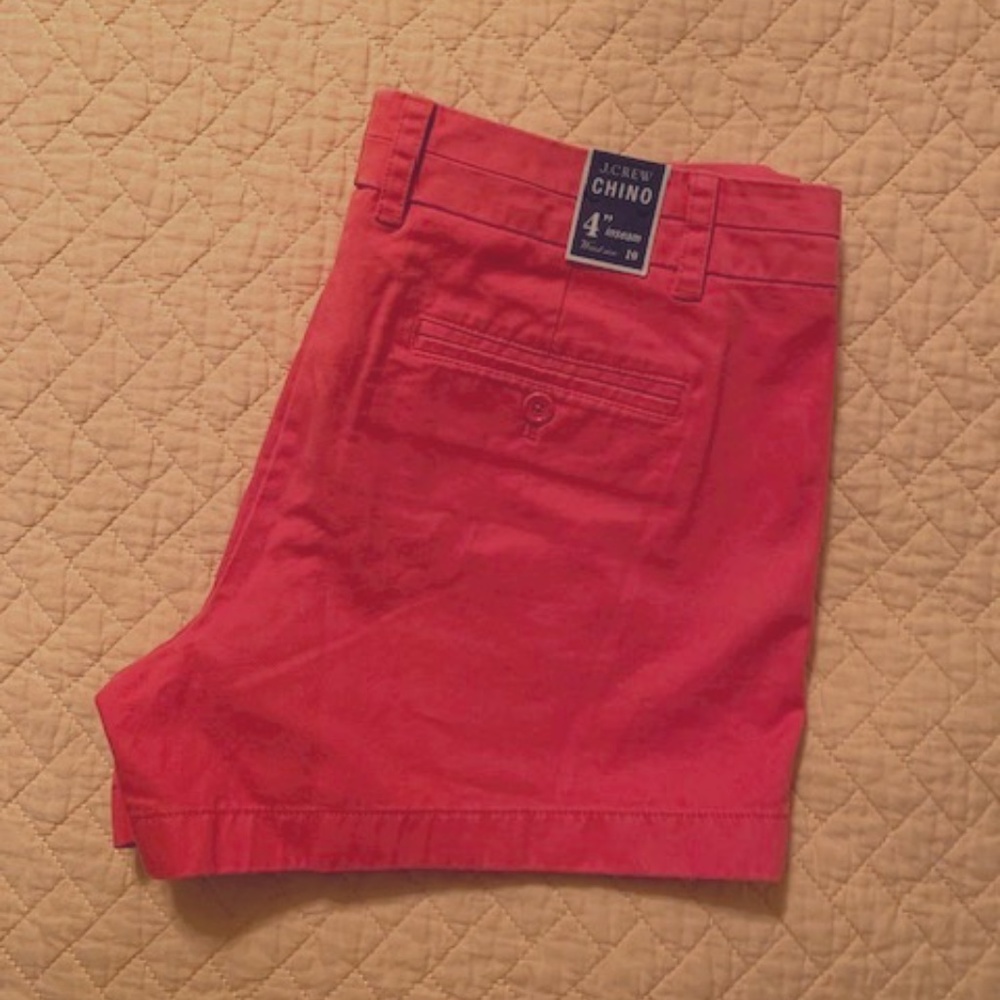 NWT J. Crew Women's Chino Shorts (Size 10)